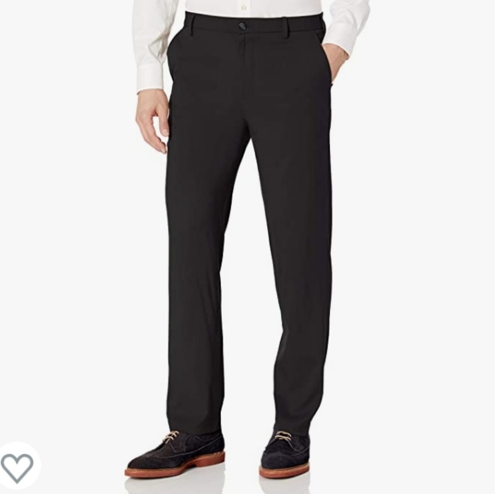 Van Heusen Men's Air Straight Fit Pant